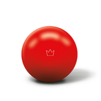 PKG-BALL 5" B LOGO, 2 PACK, RED (DUCKPIN)