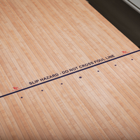 PKG- FOUL LINE DECAL NON-GID PKG 6