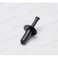 1/4 Rivet Plastic Black - .25 X 0.75 NY BLK
