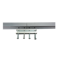 Common Solid Bumper Rail Grey - AMF Bumper AV #8.2 (Pack 2) 